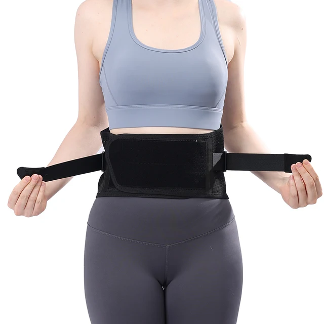 Breathable Back Brace for Lower Back Pain Relief for Women/Men, Back Support Belt with 4 Stays for Heavy Lifting, Sedentariness 5