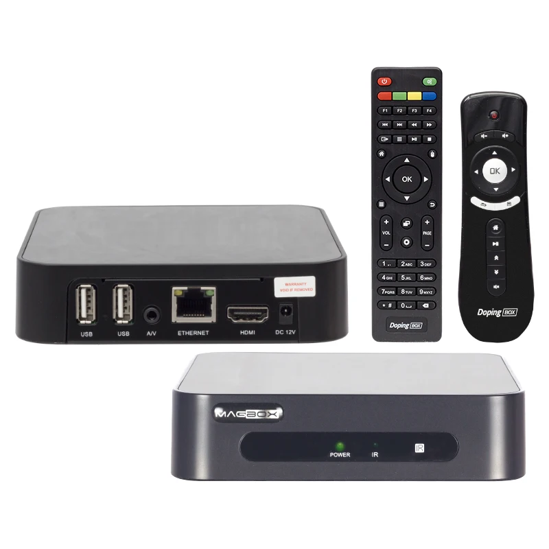 Для MAGBOX для ANDROID 4 2 тюнеры HD медиаплеер IP-бокс спутниковый приемник с двойным