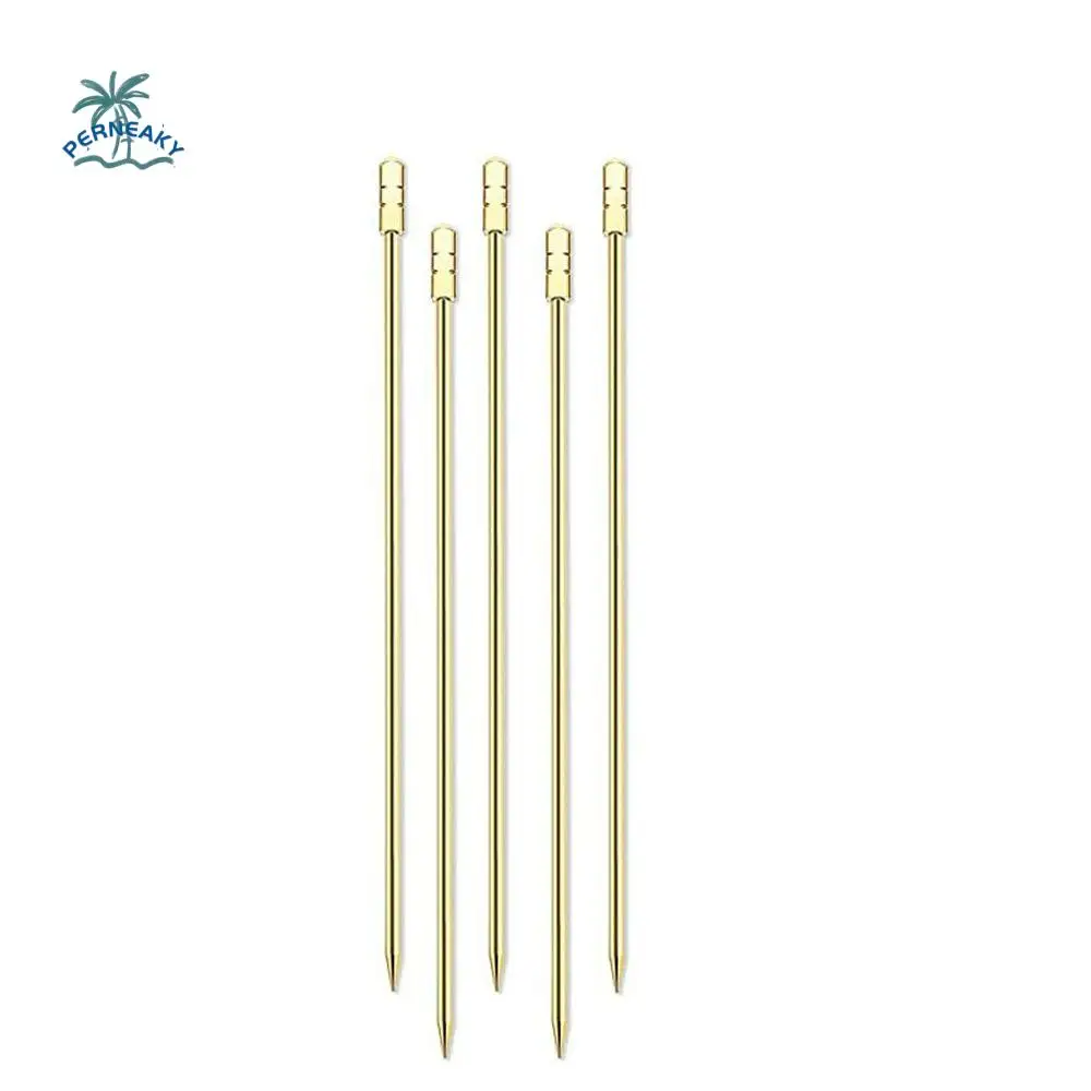 Creative Party Bar For Drinks Decoration Fruit Fork Toothpicks Cocktail Picks Fruit Sticks