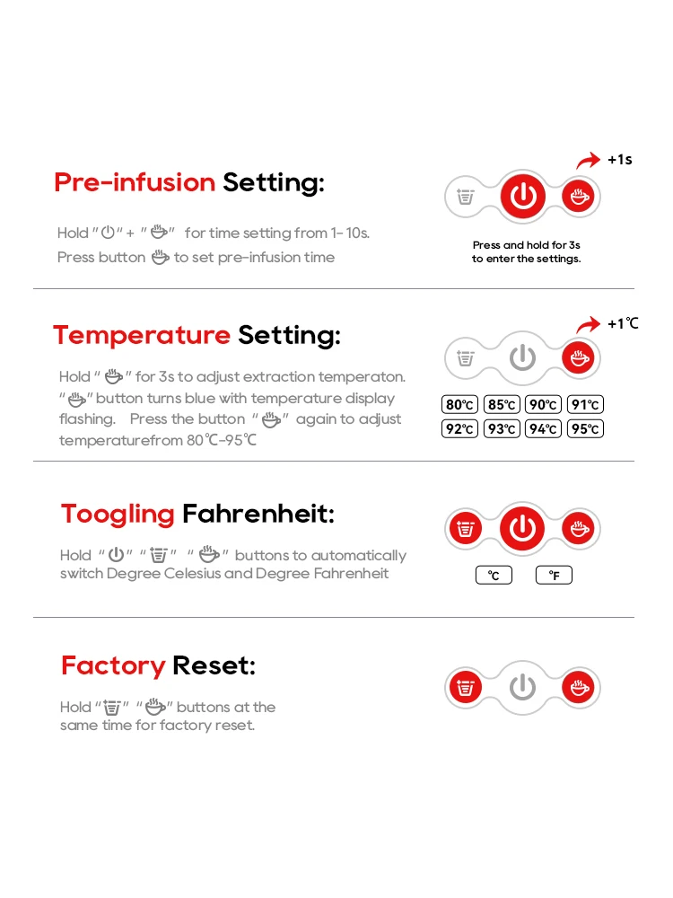 ماكينة قهوة HiBREW 5 في 1 - صنع الإسبريسو والكبوتش...
