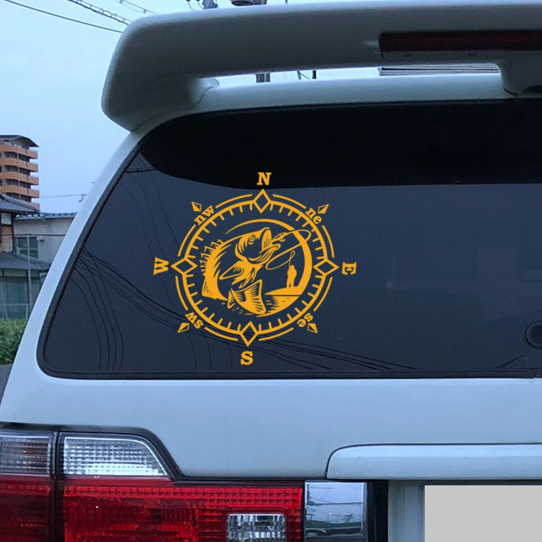 Reflective Outdoor Adventure Vinyl Stickers