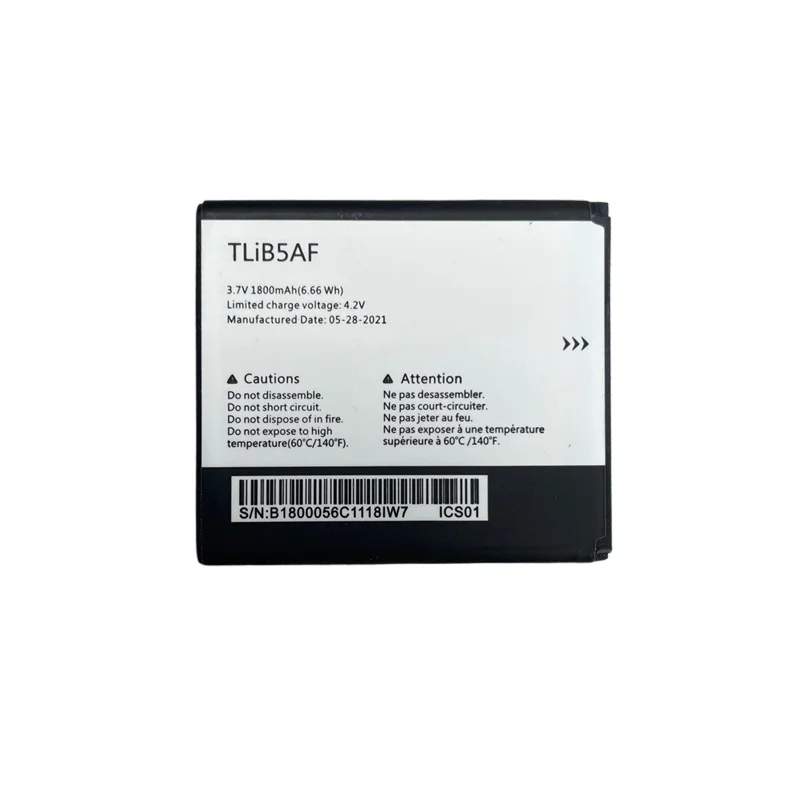 TLiB5AF Batteria Per Alcatel One Touch Pop C5 OT 5036 5036D 5037 5037D Capacità Batterie Del Telefono Mobile Bateria - immagine 3