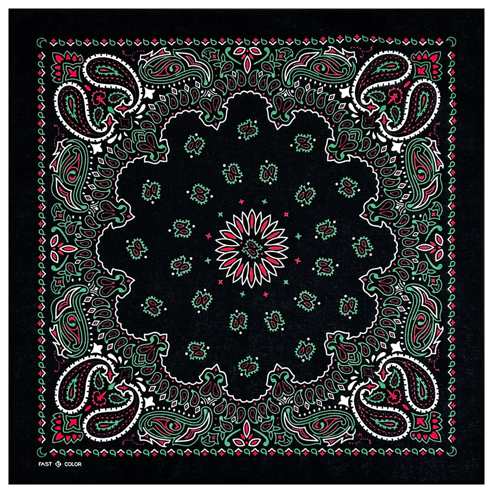 55*55cm New Fashion Hip Hop Bandana Square Scarf Men Dancing Peacock Headband Printed Women Boys Girls Sports Hiking Scarves