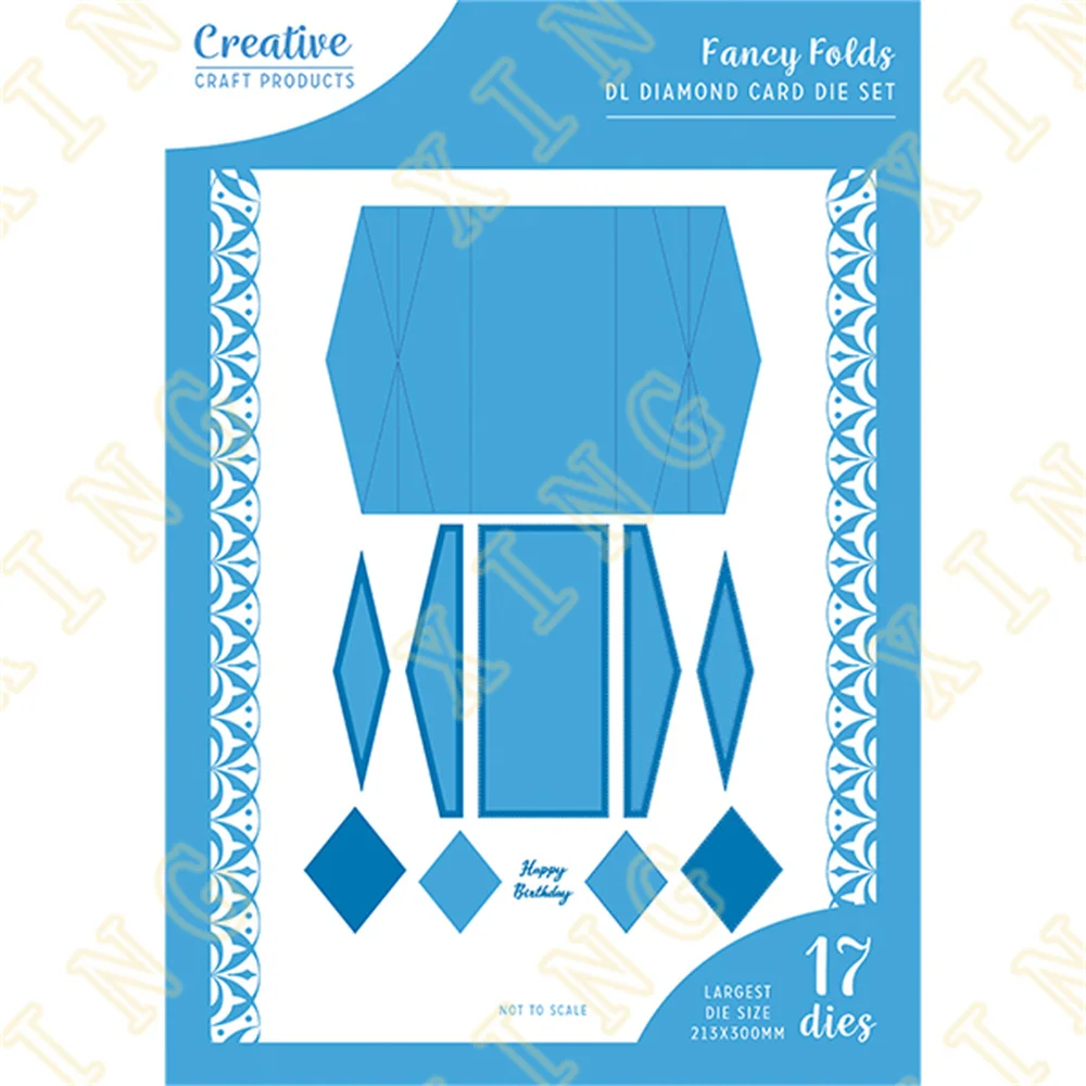 

Dies Scrapbooking Metal Dl Diamond Card Cutting Dies Craft Embossing Make Paper Greeting Card Making Template Diy Handmade New