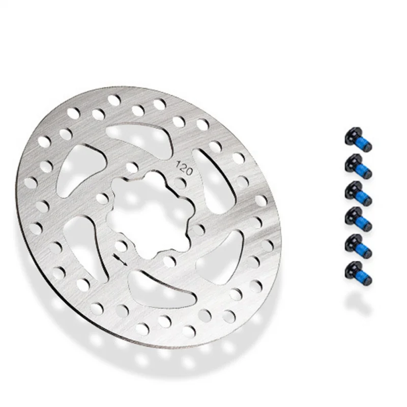 120mm Bremsscheibe Für Xiaomi M365 Pro Pro2 Kugoo Kirin G2 Pro Kaabo Mantis 8 Inmotion L9 Elektrische Roller disc 6 Loch Zubehör