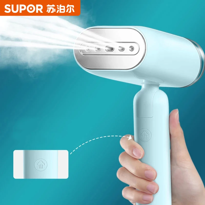 SUPOR Handheld Steamer 1200W Powerful Garment Steamer Portable 15 Seconds Fast-Heat Steam Iron Ironing Machine For Home Travel