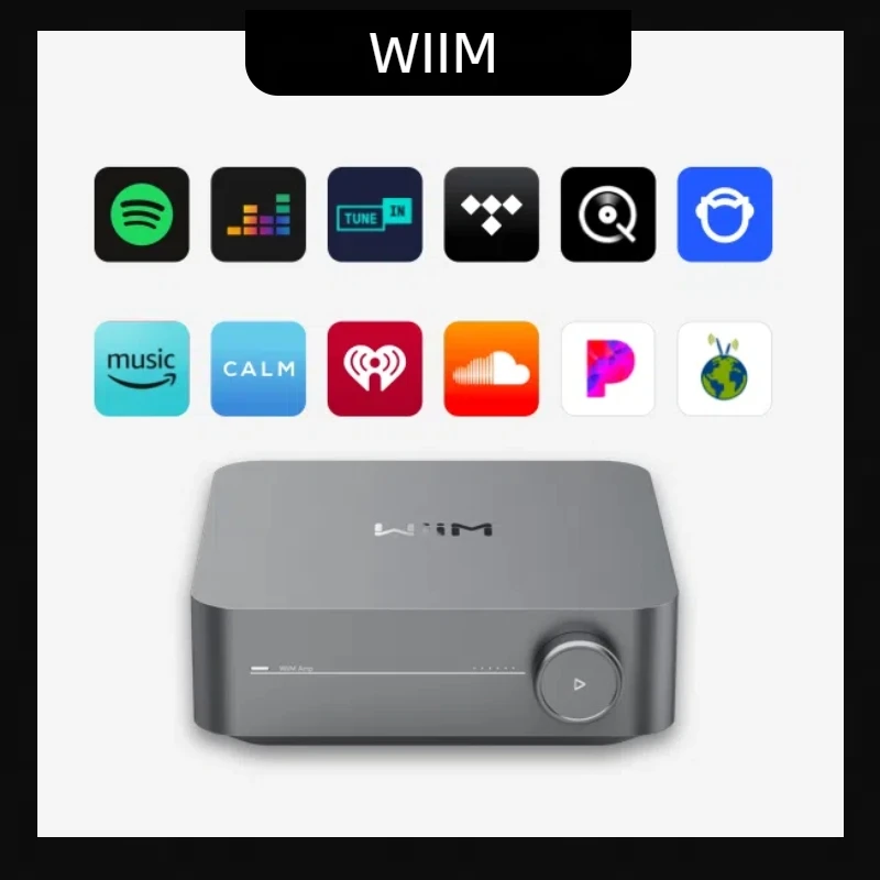 WIIMAMPMultiRoomStreamingAmplifierwithAirPlay2ChromecastHDMI