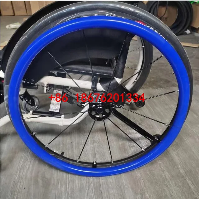 [One pair] 24Inch wheel Wheelchair pusher snare anti-skid protective sleeve Silica gel sleeve full package 24"