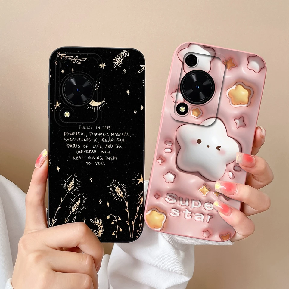 Love Heart Flower Durable Shockproof Antifouling Soft Bumper Case