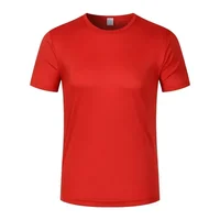T-shirt à manches courtes pour hommes et femmes, logo imprimé, séchage rapide, course à pied, marathon personnalisé, tenue de sport, marque de bricolage, vente en gros, pas cher 4