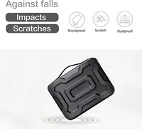 13 14 15 16 pouces coque rigide étui pour ordinateur portable pour MacBook Air Pro Dell étanche EVA mallette de transport pour ordinateur portable porte-documents housse de sac à main 2