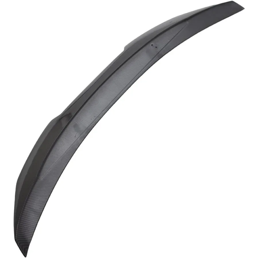 Rear Trunk Spoiler PSM Style Fit for 20102015 Infiniti G25 G35 G37 4 Door Sedan Carbon Fiber Black Rear Wing Lip for Enhanced A