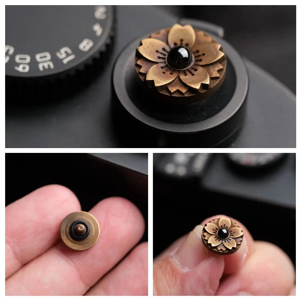 Per Leica M10 Fuji X Fujifilm X100V X-T30 X-T20 X-T3 X-T2 Pulsante Di Rilascio Dell'Otturatore Della Fotocamera Graven Sakura