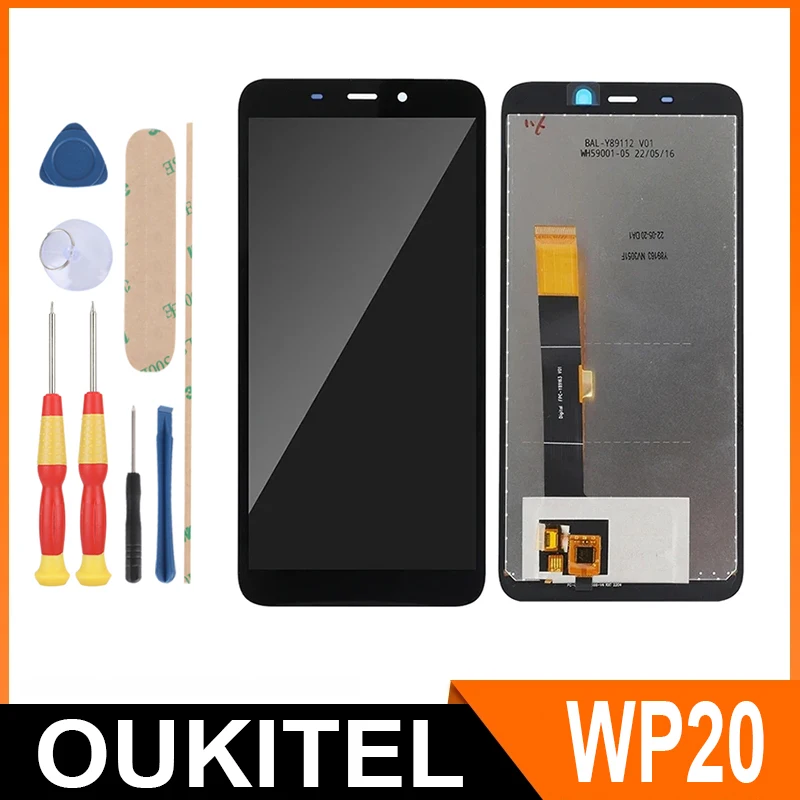 LCD DISPLAY TOUCHSCREEN OUKITEL WP20 / WP20 PRO SCHERMO MATRICE