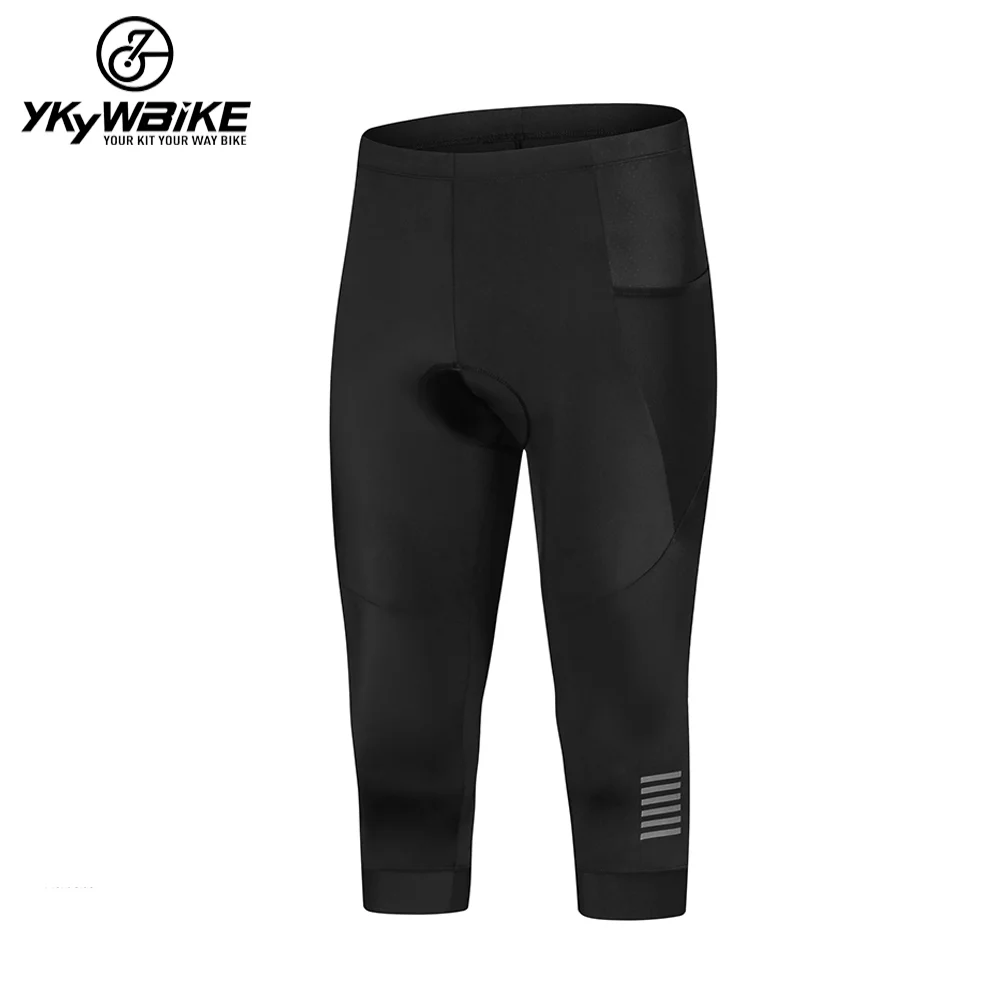 YKYWBIKE Cycling shorts 3/4 Cycling Shorts Men 6 Hour Ride High Quality