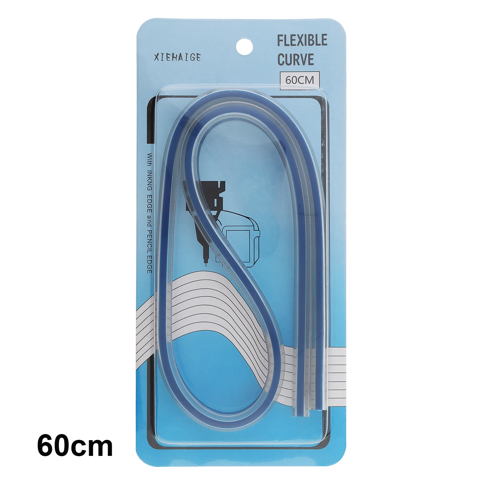 Cross Drape Dress 3-Pack Flexible Curve Rulers 12 Inch - Bendable ...