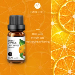 Pure Lavender Jasmine Rose Vanilla Mint Essential Oil Blend for Diffusers, Humidifiers, Massage, Candles, and Soap Making (Sweet Orange)
