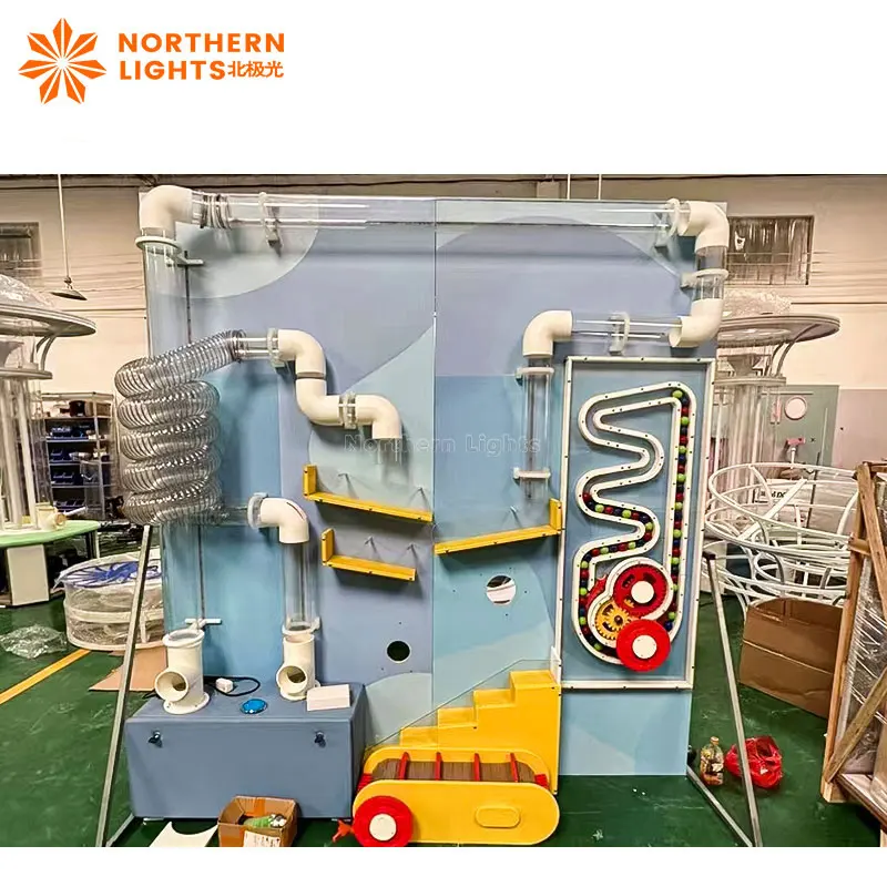 Kids Ball Wall Table Science museum Equipment for Kids Indoor Playground Equipment Playground Plastic Pvc Pipe Toys