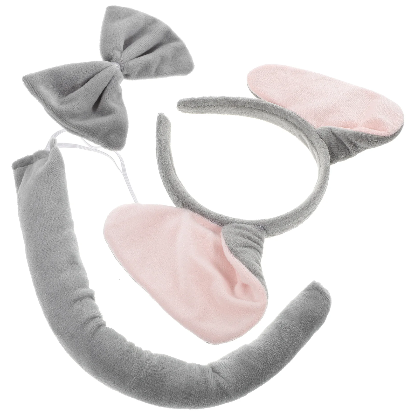 

Elephant Ear Headband Accessories Women Adult Ears Tail Headbands Halloween Costume Kids Costumes Adults