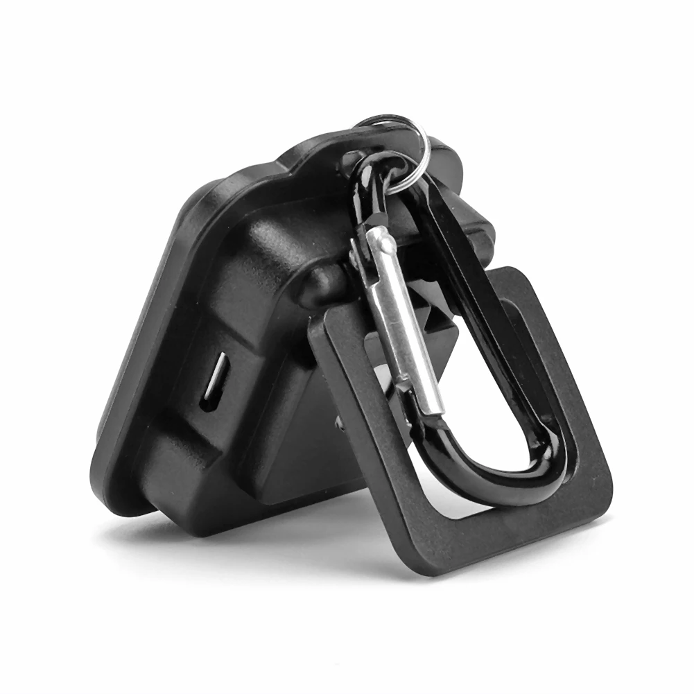 500LM Small Pocket Flashlight USB Charging Keychain Flashlight Compact Camping Torch Multipurpose for Outdoor Fishing Emergency