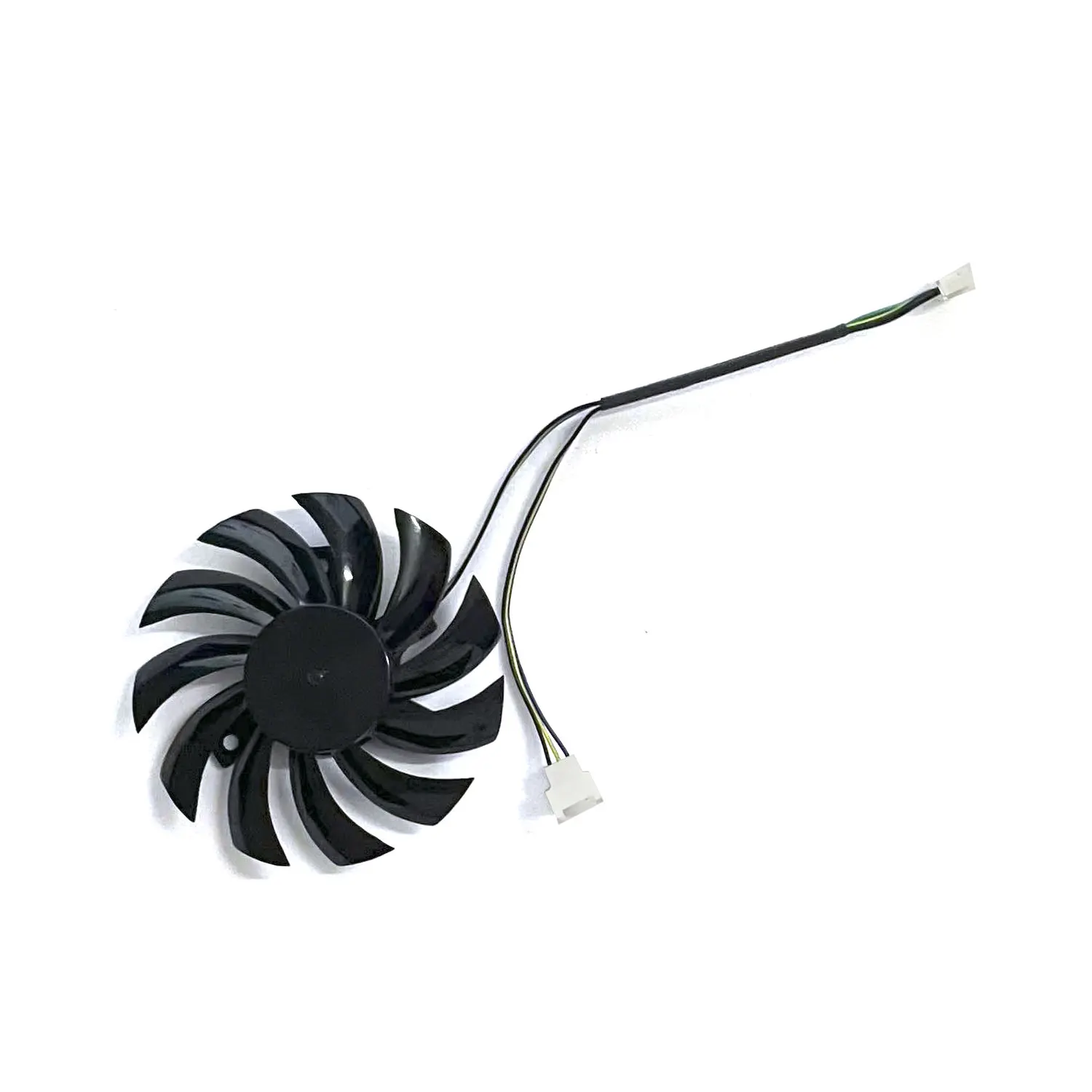 The new GTX 580 GPU Fan PLD08010S12HH 4PIN 75MM is available for MSI GTX 460 560 570 580, R6850 6870 6790 graphics card cooling