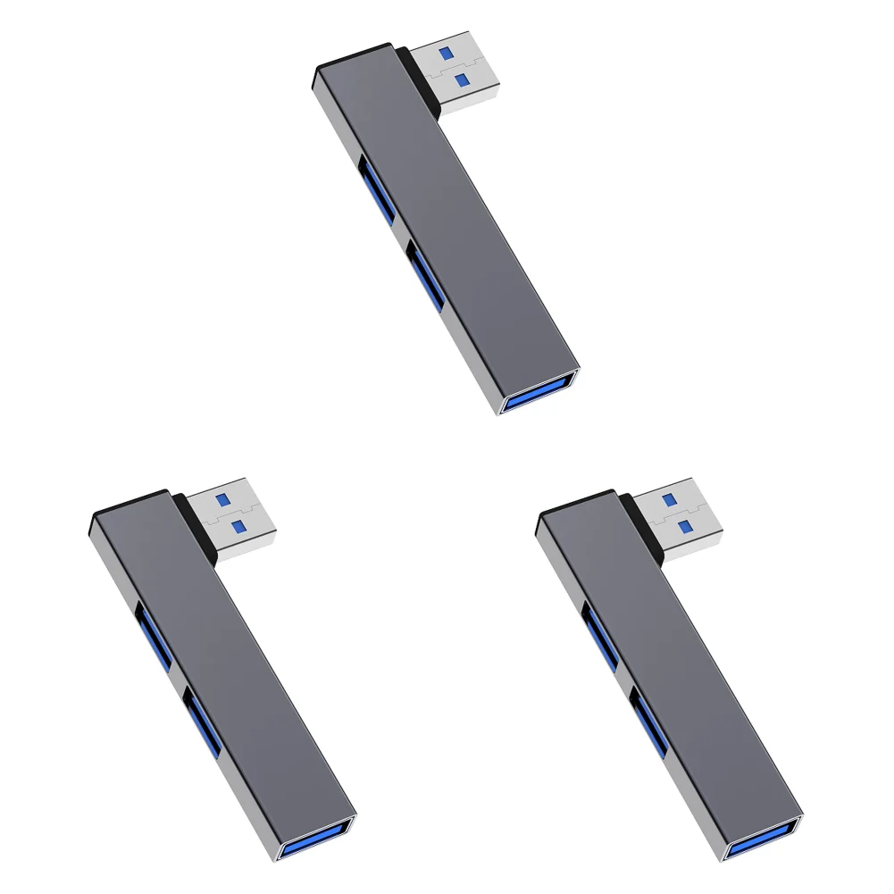 Compact 3-Port USB-C Hub with High-Speed 5.0Gbps Connectivity