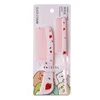 2pcs/set Cute Kids Hairdressing Comb Anti-static Pointed Tail Comb for Girls Strawberry Fruit  Hair Cmb Kids Hair Comb 6