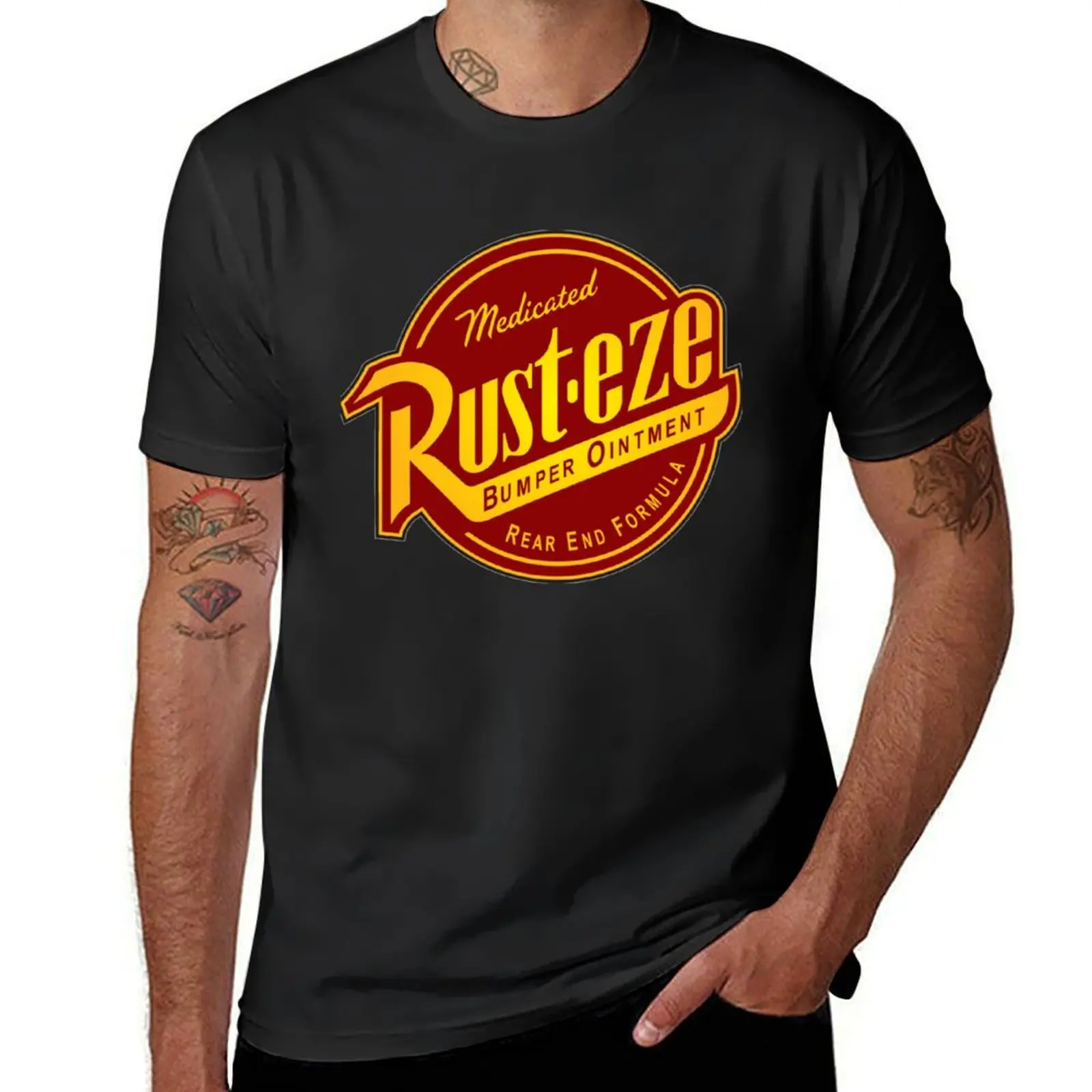 Rusteze T-Shirt boys whites cute tops anime clothes hippie clothes mens white t shirts