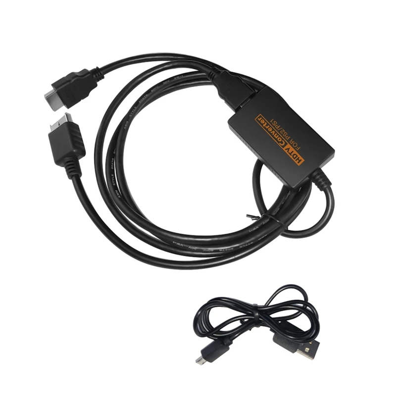 Adaptateur PS1/PS2 Vers HDM - Câble Convertisseur Pour Jouer En HD Sur TV Moderne