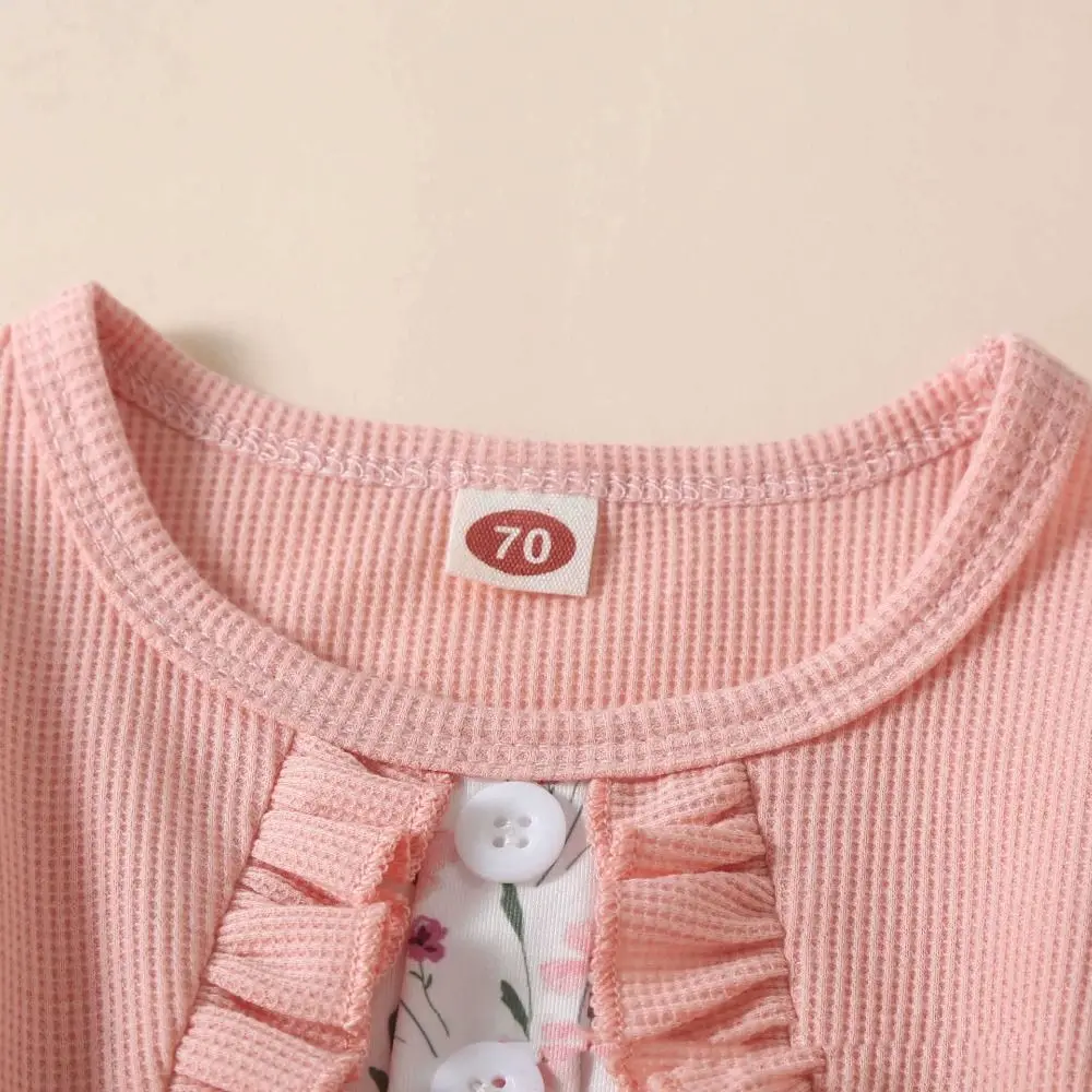 Soft Bowknot Toddle Princess Dress Cotton Flower Summer Baby Bodysuit Infant Sweet False 2Piece Jumpsuit Dress Holiday