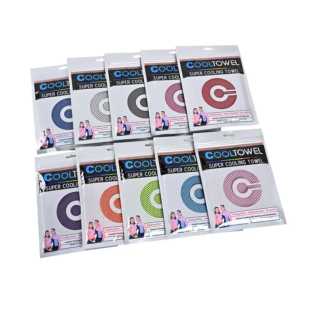 Quick Dry Outdoor Cool Towel Fitness Running Wipe Sweat Ice Towel Super Soft Lightweight Gym Swimming Yoga Beach
