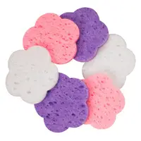 30pcs Face Cleansing Pads Makeup Removal Cotton Pad Cleansing Facial Pad Face Towel Washable Cotton Pads (Color Random) 2