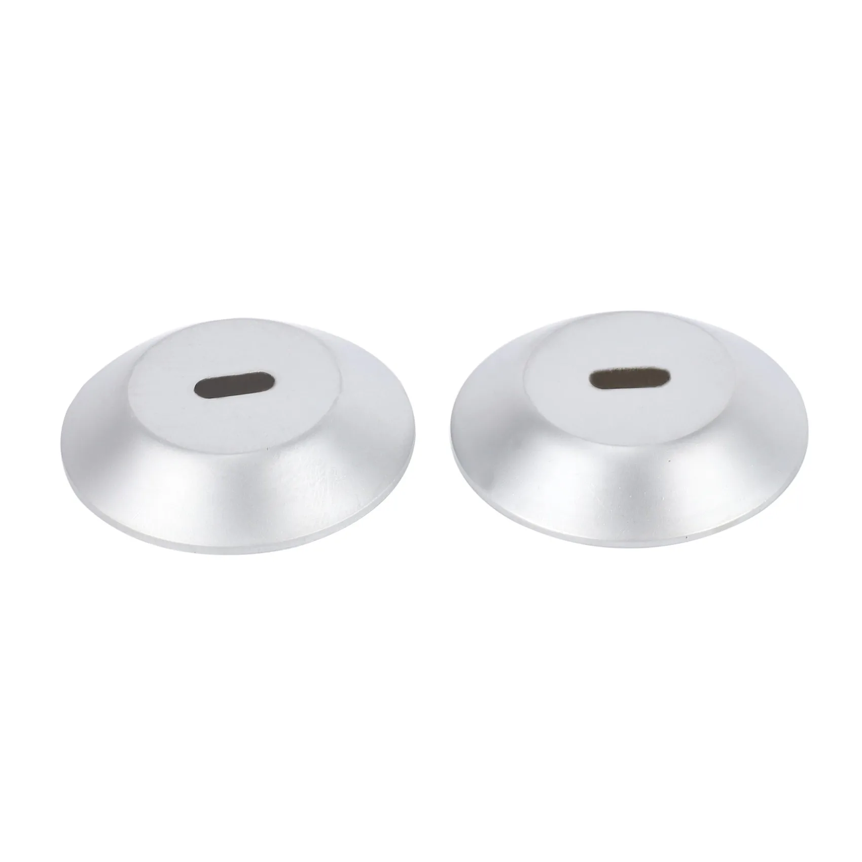 

Adhesive Security Plate with Slot for Cables To Lock Down Laptops, Tablets, Monitors and Other Devices (Silver )