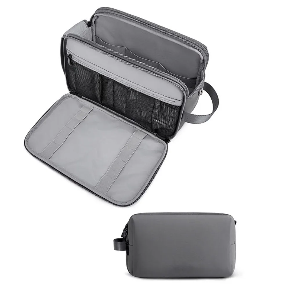 Fashion Waterproof Travel Toiletry Bag Dry Wet Separation Large Capacity Ladies Women Lightweight Cosmetic Makeup Bag Handbag 3