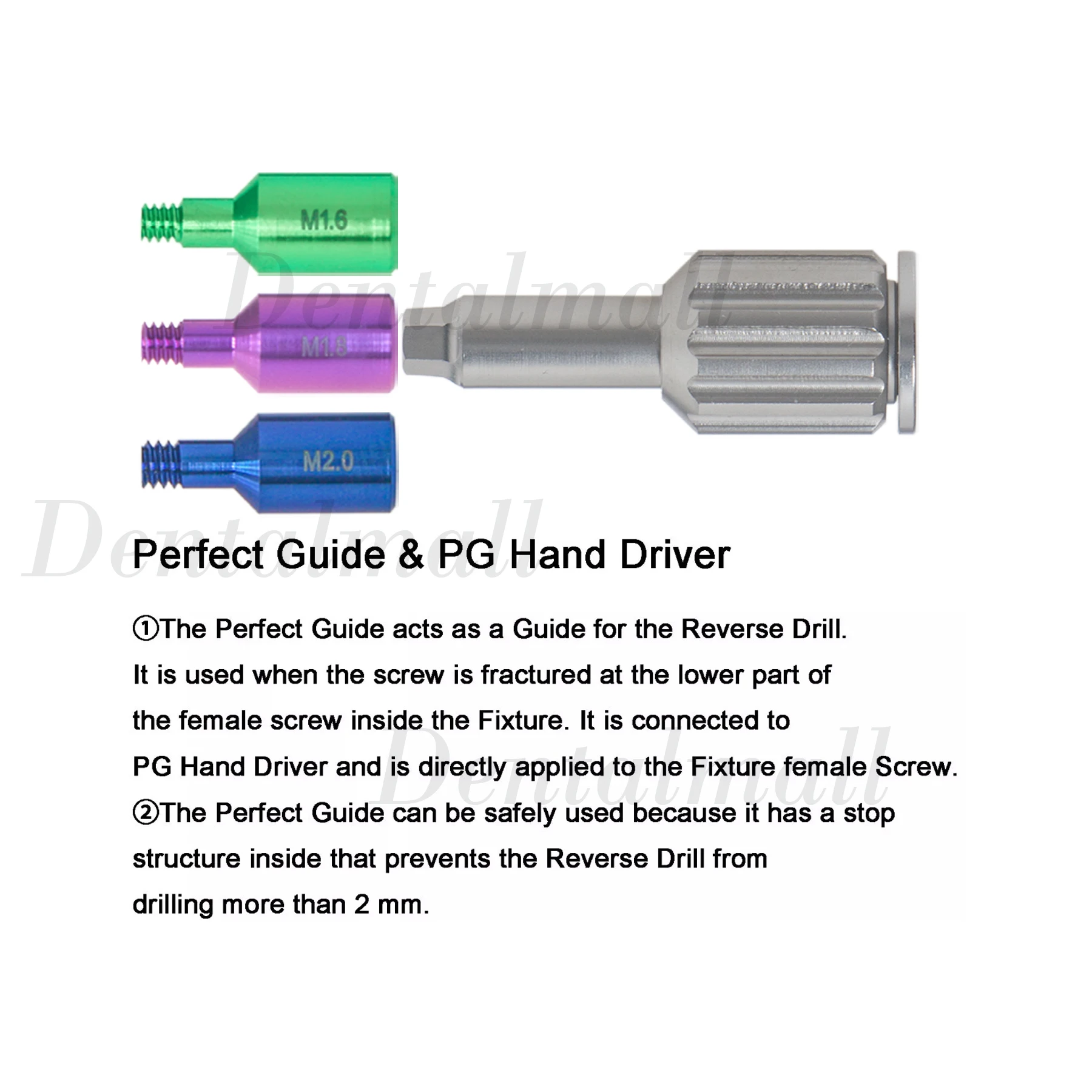 Dental Implant Broken Screw Removal Kit Neobiotech SR Remover Reverse Drill Repair Tool