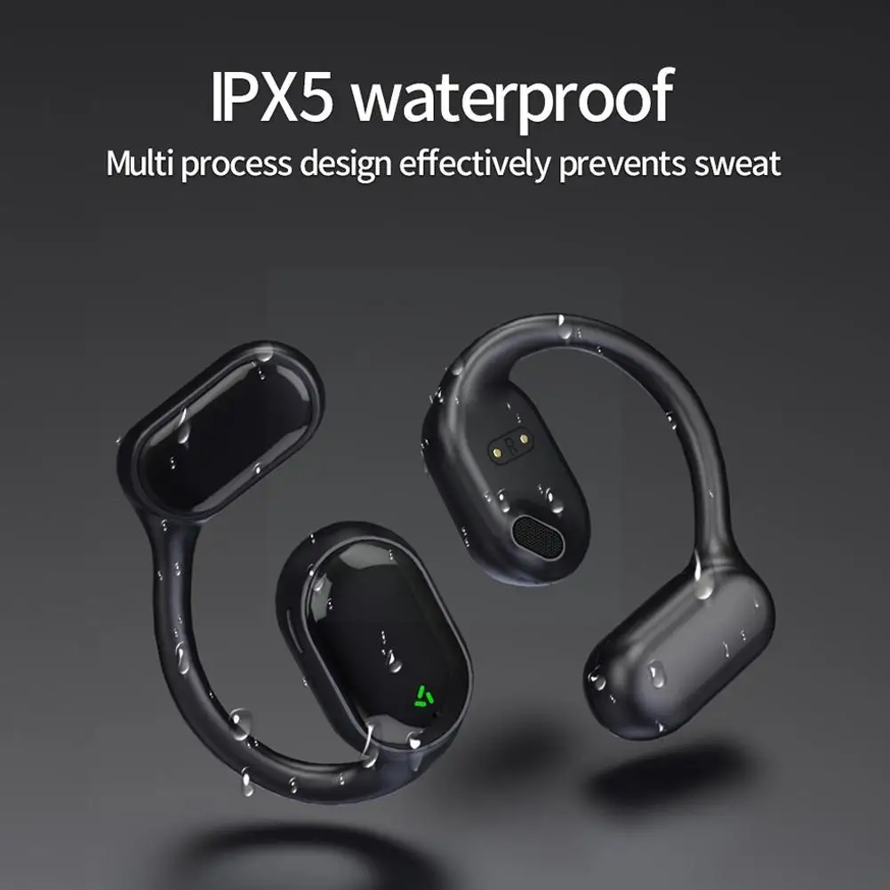 Bone Conduction Bluetooth XG33 Earphones Earclip Wireless with