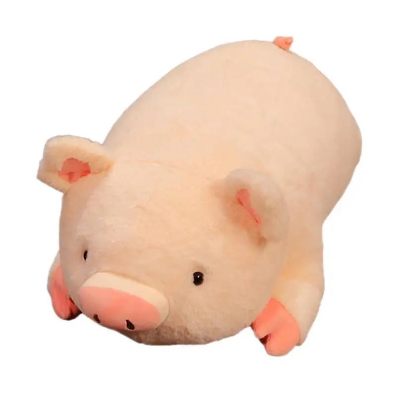 

Piggy Stuffed Toy Pink Stuffed Pillow Animal Comfortable Lying Design For Cuddly Experience Stuffed Animal Shape Dolls For Kids