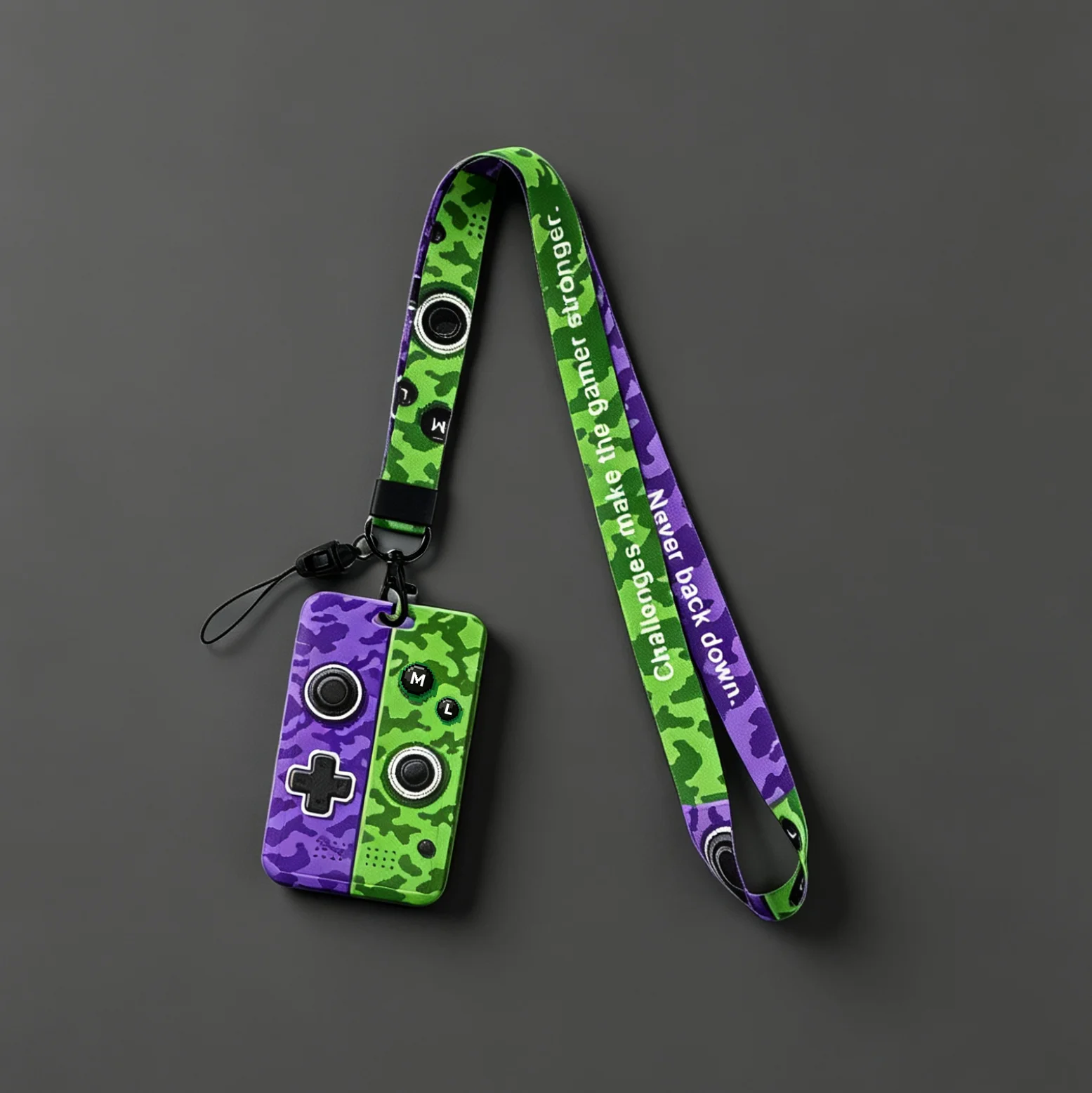 Elite Gamer Lanyard with Secure ID and Card Holder