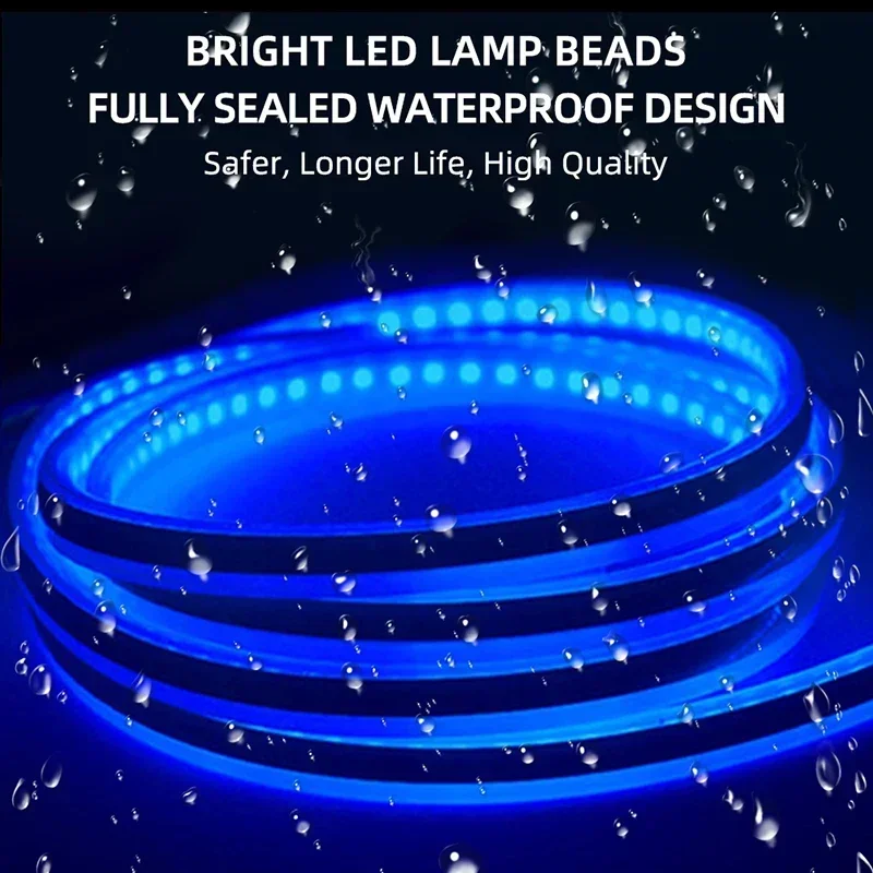 LED Car Daytime Running Lights Strip for Hood Decoration