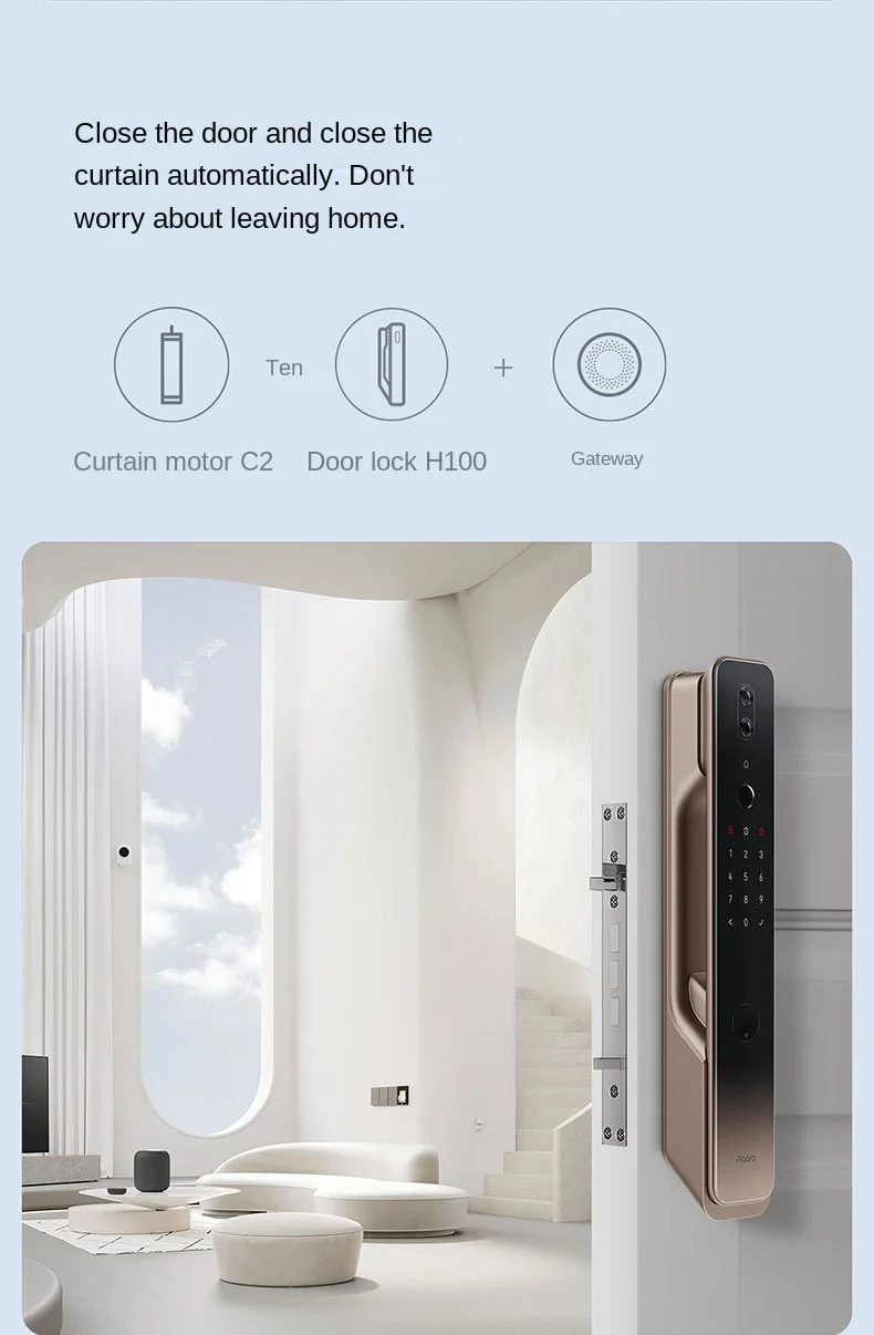 Smart Curtain Motor C2 Zigbee Electric Track Automatic Track High Torque Motor R