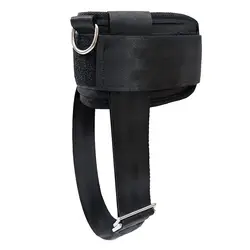 Adjustable Ankle Weights for Men - Portable Dumbbell Straps for Legs (Black 1Pcs)