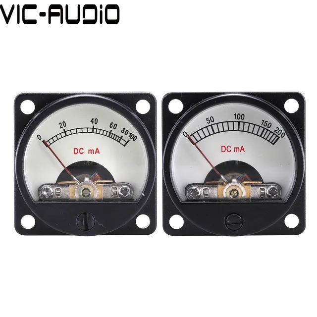 AMP Other Industrial Test Meters & Detectors DC 0-200mA Round Analog ...