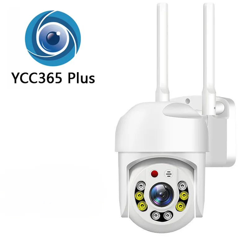 2MP 1080P Ycc365 Plus APP Full Color Wireless PTZ IP Dome Camera AI Humanoid Detection Home Security CCTV Baby Monitor 2