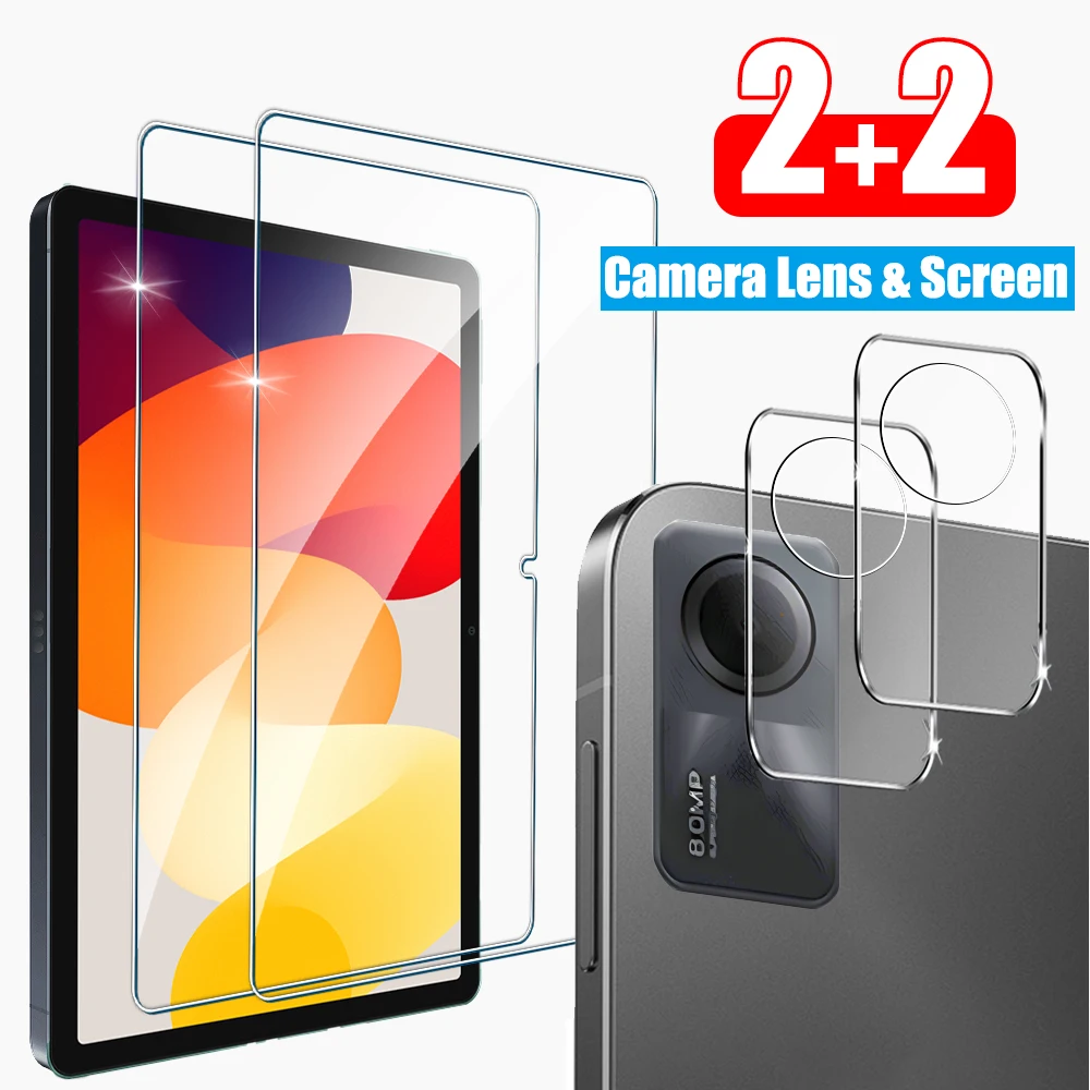 2pcs 9h Tempered Glass Screen Protector For Xiaomi Redmi Pad Se 11 inch Protective Film Accessories