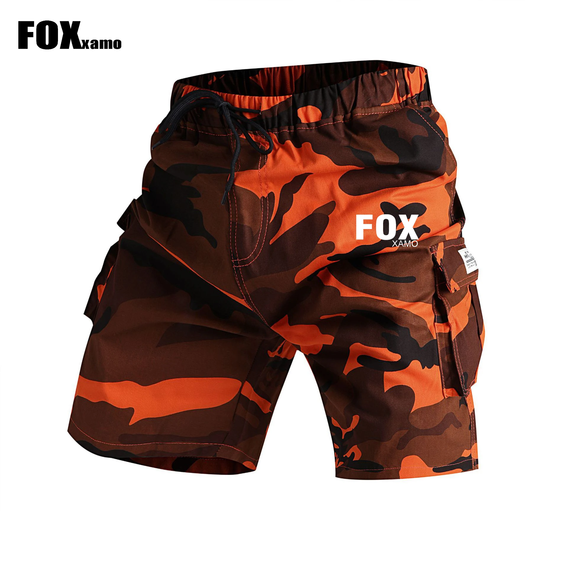 Fox Xamo Ciclismo Mtb Downhill Shorts 2024 Cargo Bike Abbigliamento Impermeabile Pantaloni Da Uomo Multi-Tasche Pantaloni Da Bicicletta Pantaloni