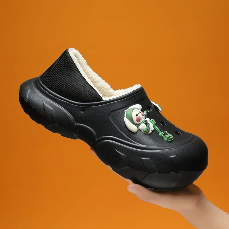 2025 Cute Pendants, Unisex Couple Shoes, Warm Winter Slippers, Cotton Shoes, Home Shoes, Garden Shoes, Outdoor Walking Shoes