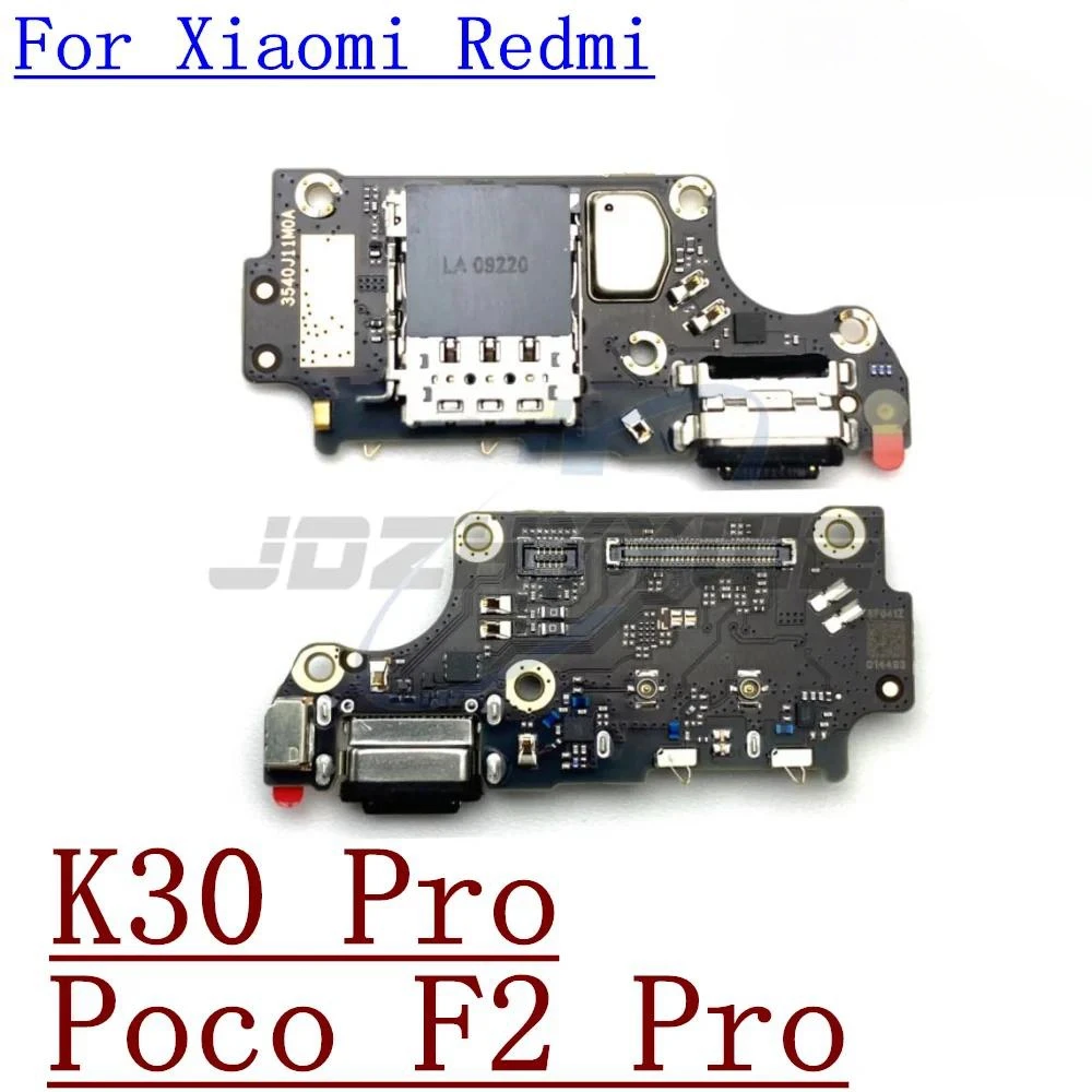 

Зарядная Плата Usb для Xiaomi Redmi K30 Pro, док-разъем, запасные части, запасные части, зарядный порт для Mi Poco F2 Pro