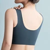 Sexy push-up bra for women. Made from seamless ice silk, this top bra provides ultimate comfort and support. Whether you're sleeping or working out, our unwired ring sleep lingerie is the perfect choice. Stay confident and invisible with our fitness sports bralette.