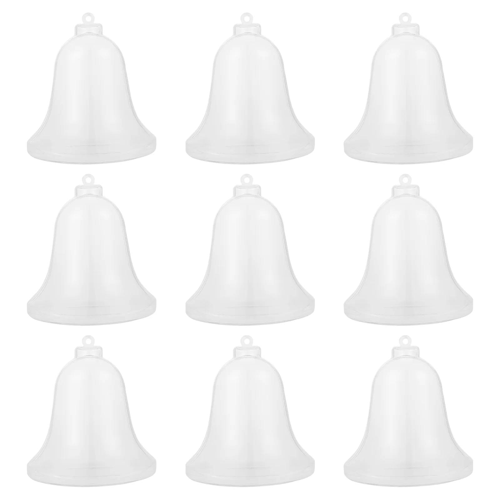 

Christmas Bell Hanging Pendant Candy Boxes Ornaments New Year Party Candy Boxes Clear Plastic Bell Shaped Candy Boxes