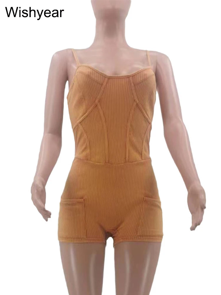 Рисунок 5 - Пикантные однотонные хлопковые комбинезоны в рубчик